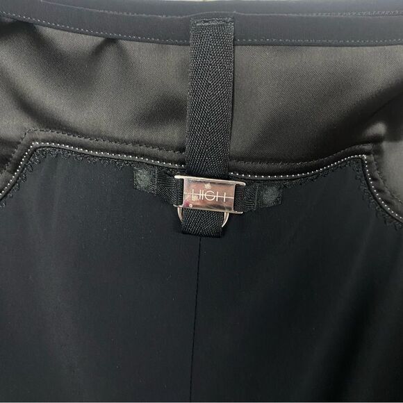 HIGH TECH Everyday Couture Black and White Maxi Skirt Palazzo Pant Size 12  180 - Picture 9 of 13